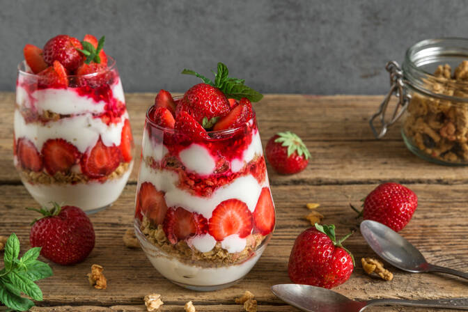 Giornata nazionale del semifreddo alla fragola