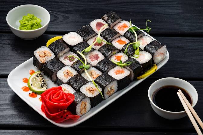 Narodowy Dzień Ręcznie Zwijanego Sushi