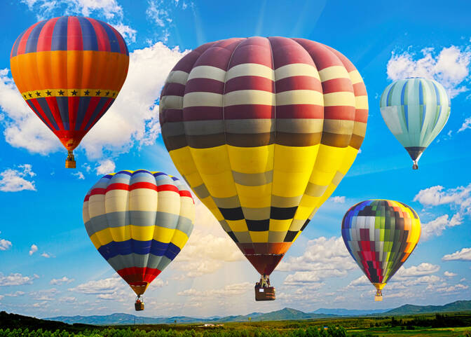 Tag des Heißluftballons