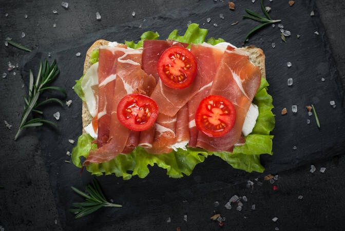 Nationale dag van de baconliefhebbers