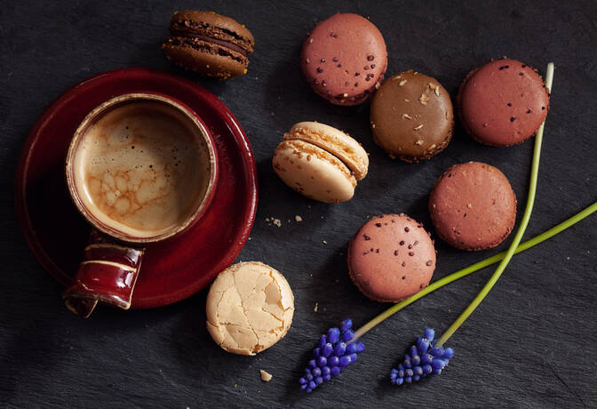 Dia Nacional do Macaron de Chocolate