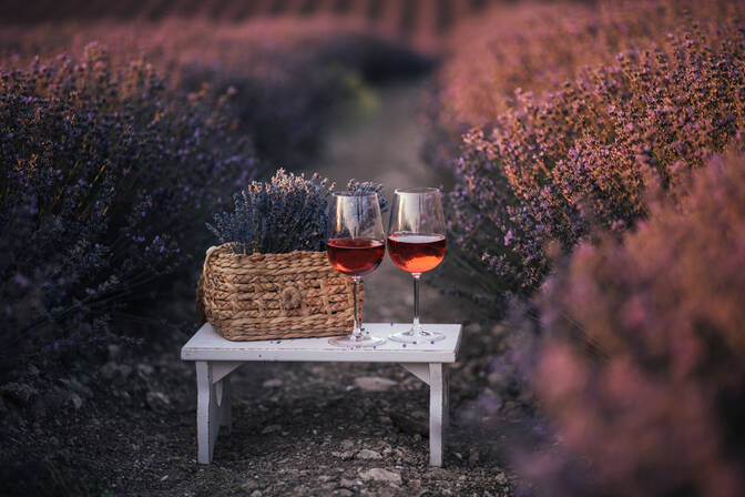 Internationale dag van de roséwijn