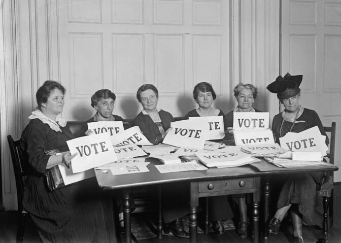 Journée nationale des droits politiques des femmes