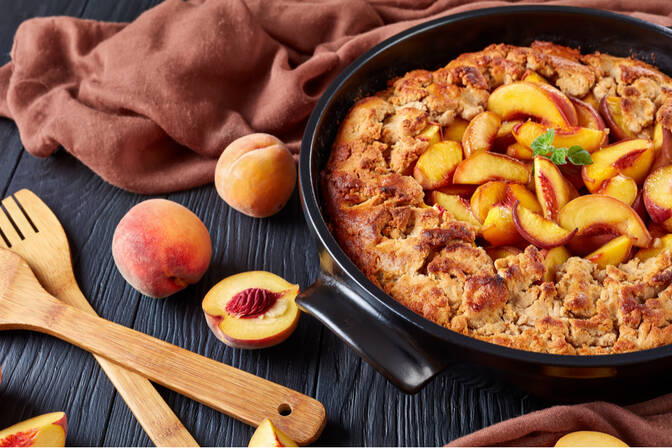 National Peach Cobbler Day