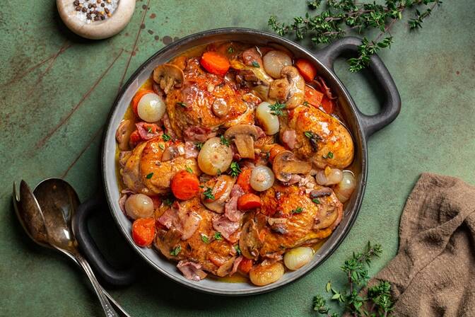 Ulusal Coq Au Vin Günü