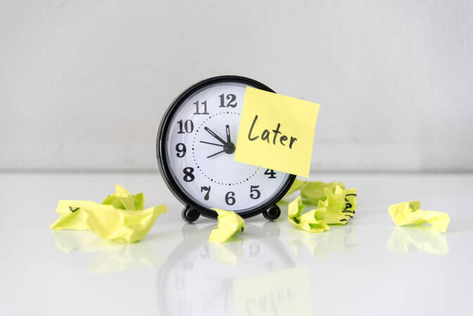 Dia da procrastinação