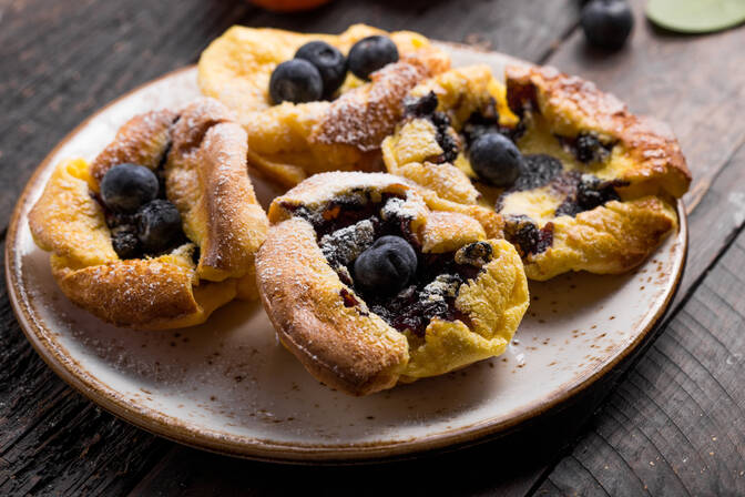 National blueberry popover day