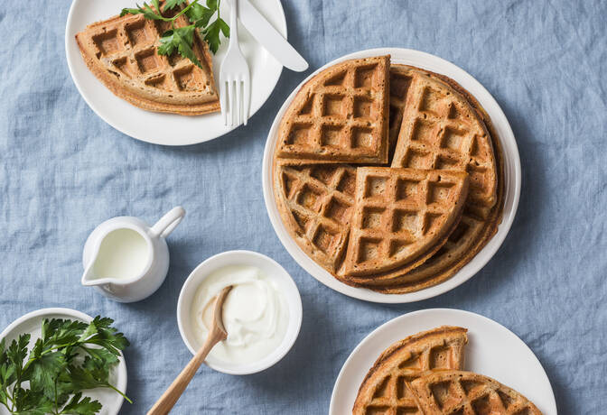 Dia Nacional dos Waffles de Aveia e Nozes