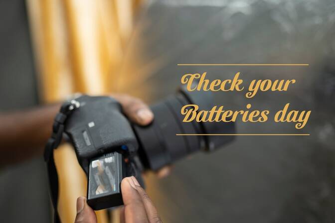 Check Your Batteries Day