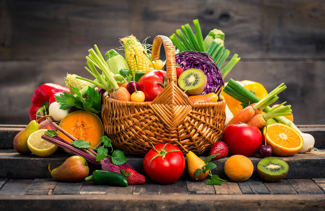 Dia de Comer Mais Frutas e Legumes