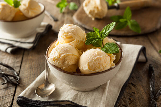 Giornata nazionale del gelato alla vaniglia