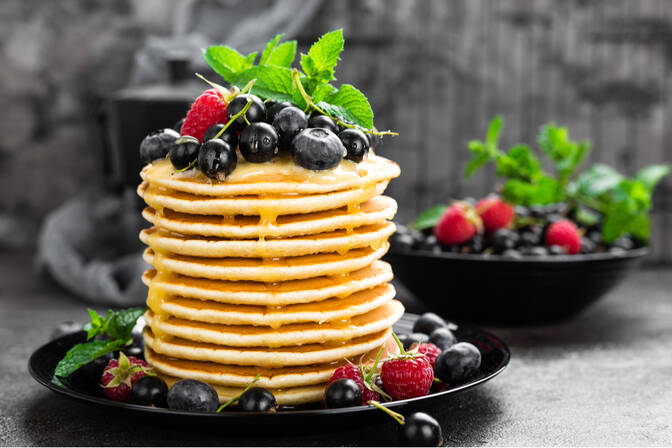 National Blueberry Pancake Day