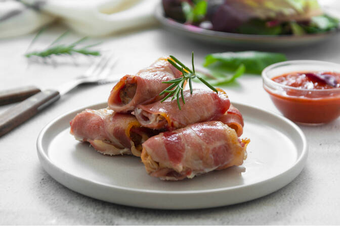 Journée nationale des saucisses enveloppées de bacon