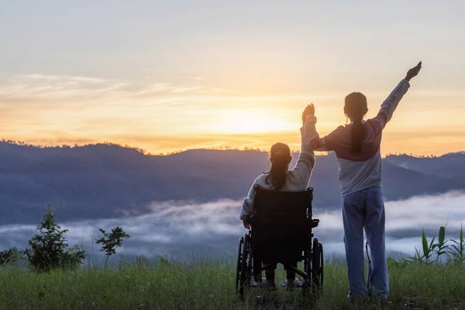 Giornata di ricreazione speciale per disabili