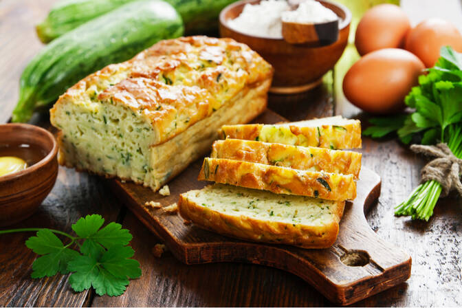 Giornata nazionale del pane alle zucchine