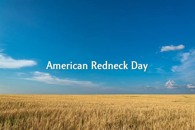 Giornata del redneck americano