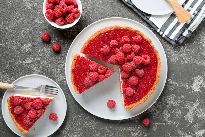Dia Nacional da Torta de Creme de Framboesa
