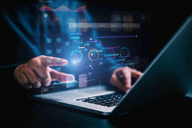 Financial monitoring system employee day