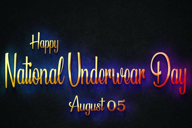 National underwear day in United States in 2024