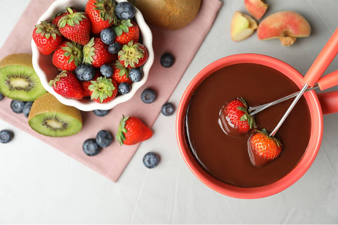 Dia Nacional do Fondue de Chocolate