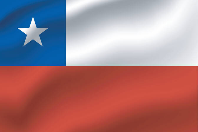 Flaggentag in Chile