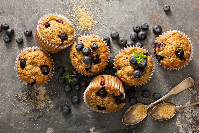 Journée nationale des muffins aux bleuets