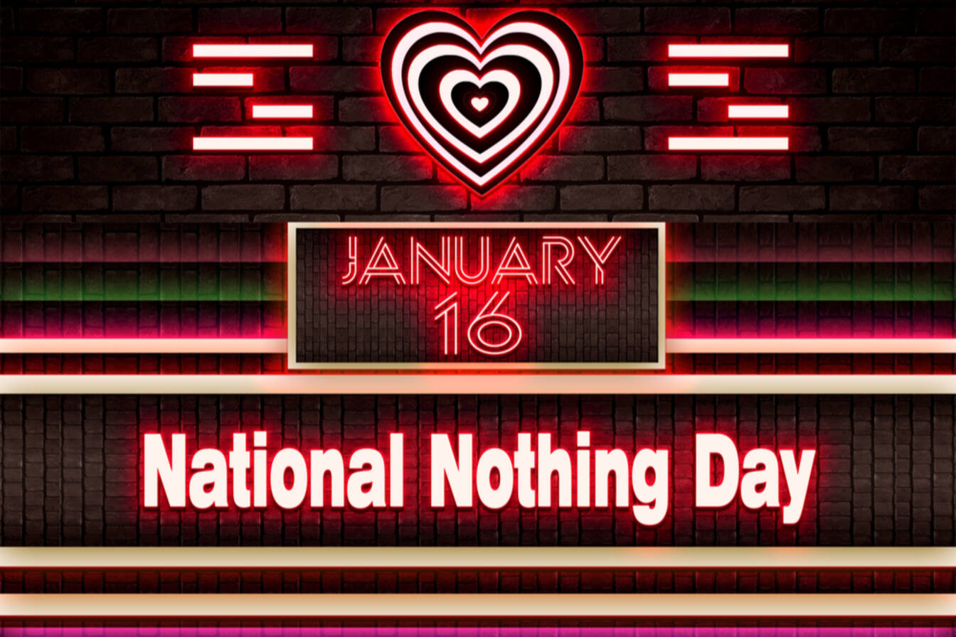 National Nothing Day in United States in 2024 Dayspedia