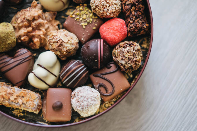 Національний день шоколадних цукерок із кремовою начинкою