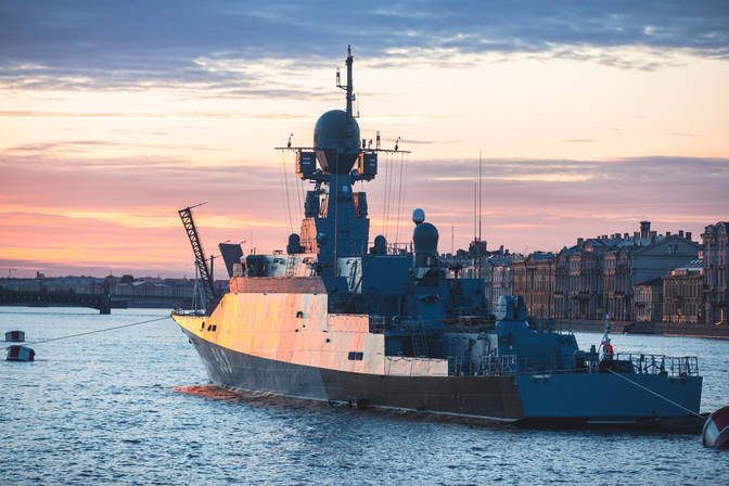 Dag van de Baltische Vloot van de Marine
