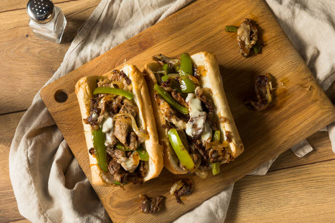 Nationale Cheesesteak-dag