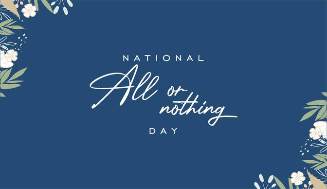 Journée nationale du tout ou rien